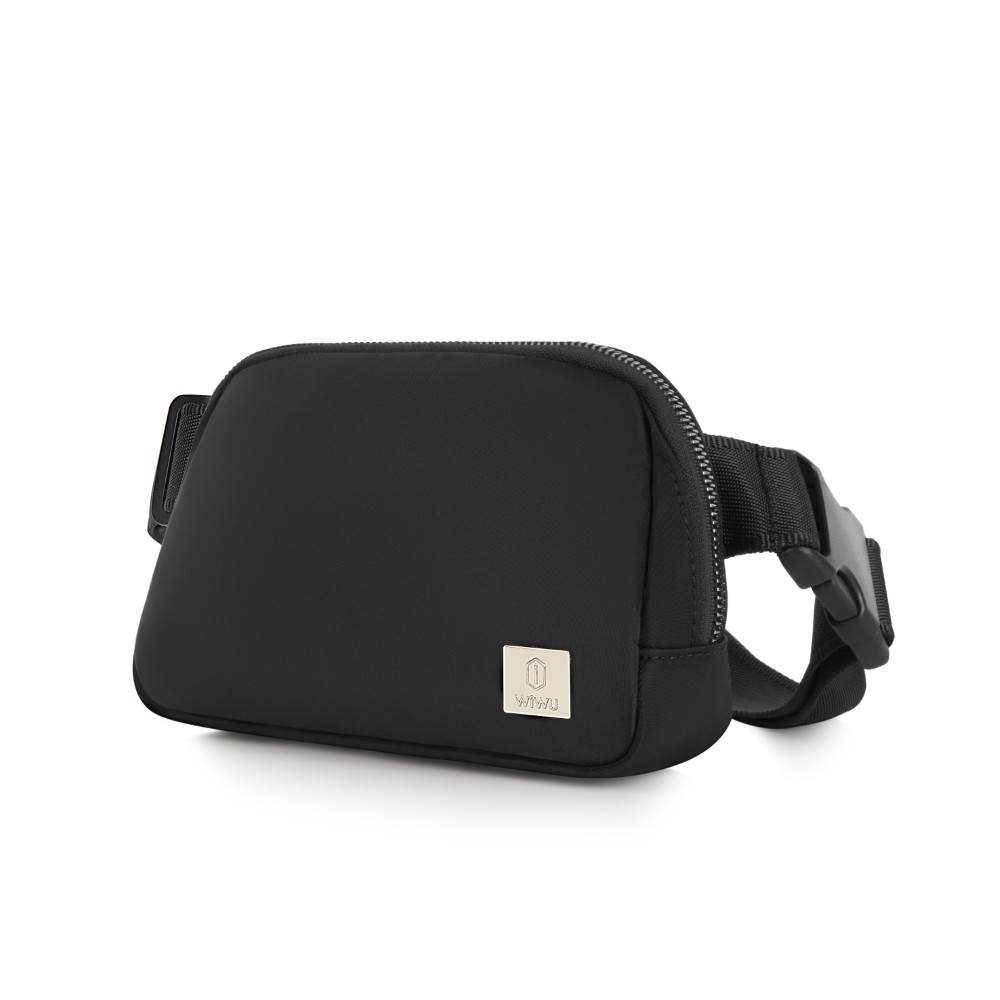 WiWU LULU Crossbody Bag (Black Nylon)